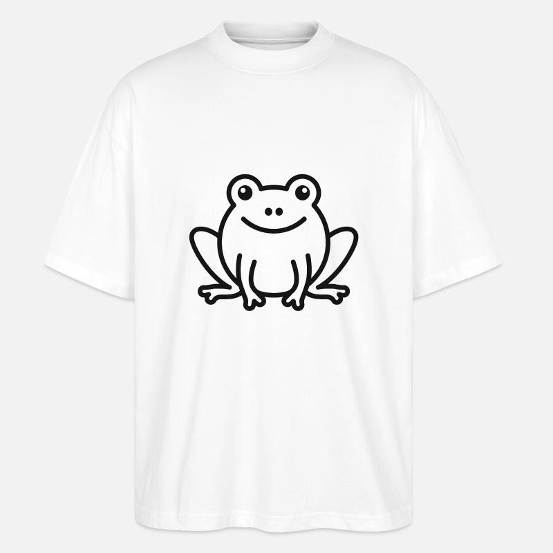 toad - Stanley/Stella Oversized Unisex Organic T-shirt Blaster 2.0 - white