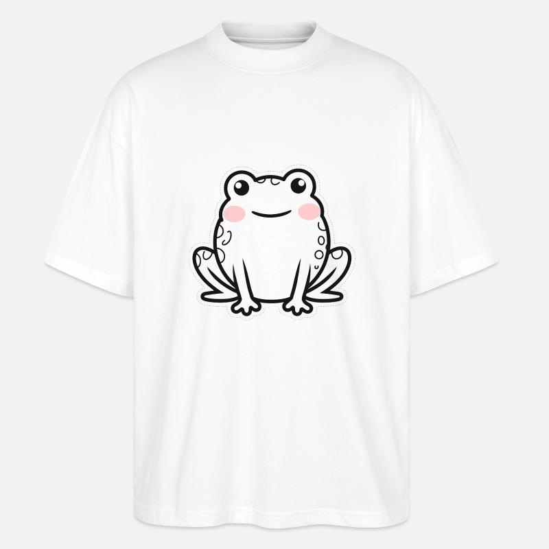 toad - Stanley/Stella Oversized Unisex Organic T-shirt Blaster 2.0 - white