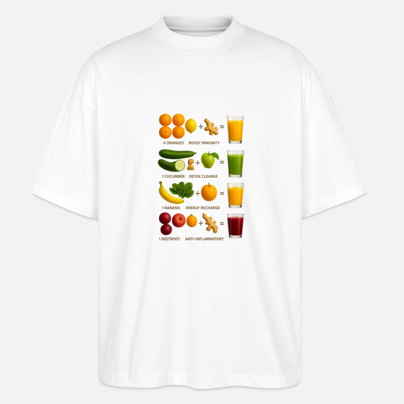 SAFT - Stanley/Stella Oversized Unisex Bio T-Shirt Blaster 2.0 - Weiß