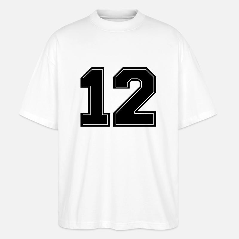 12_nr_2 - T-shirt bio Blaster 2.0 coupe oversize Stanley/Stella Unisexe - blanc