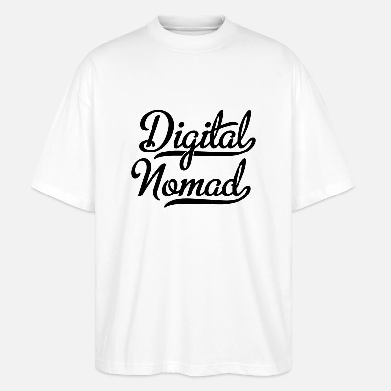 digital - Stanley/Stella Oversized Unisex Bio T-Shirt Blaster 2.0 - Weiß