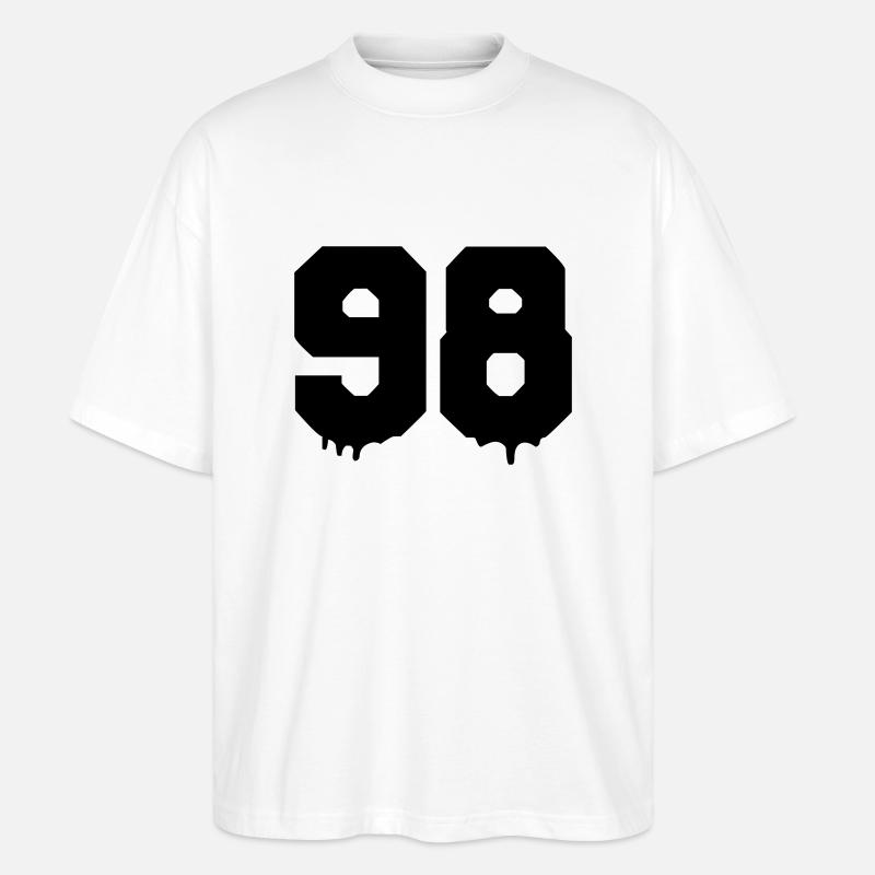 98 - Stanley/Stella Oversized Unisex Bio T-Shirt Blaster 2.0 - Weiß