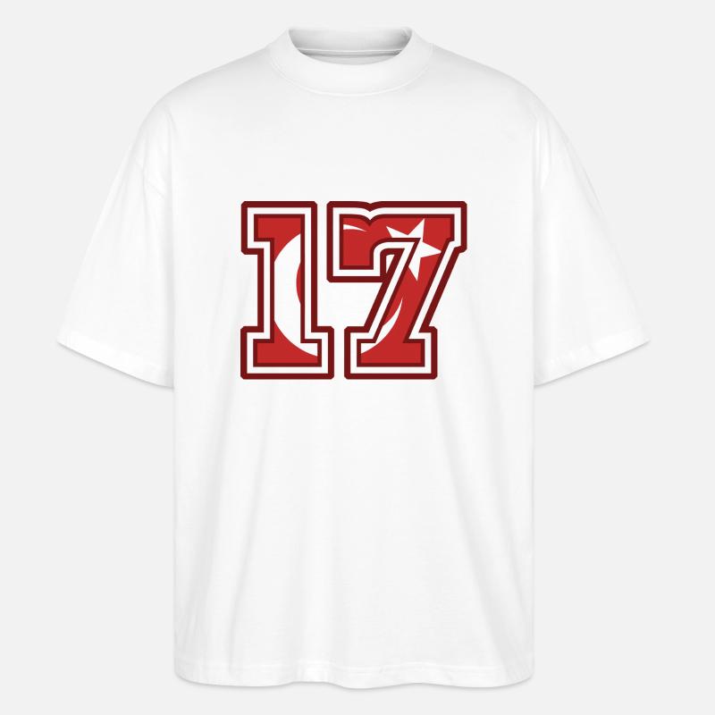 Çanakkale - Stanley/Stella Oversized Unisex Bio T-Shirt Blaster 2.0 - Weiß
