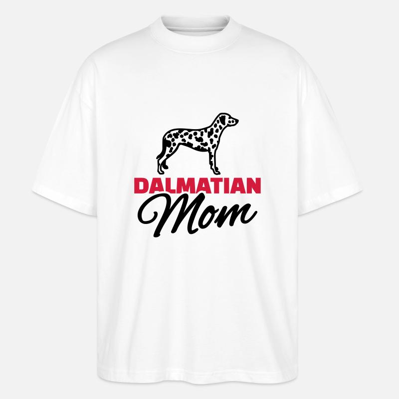 Dalmatiner - Stanley/Stella Oversized Unisex Bio T-Shirt Blaster 2.0 - Weiß