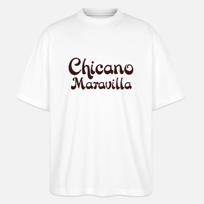 Chicano - Stanley/Stella Oversized Unisex Bio T-Shirt Blaster 2.0 - Weiß