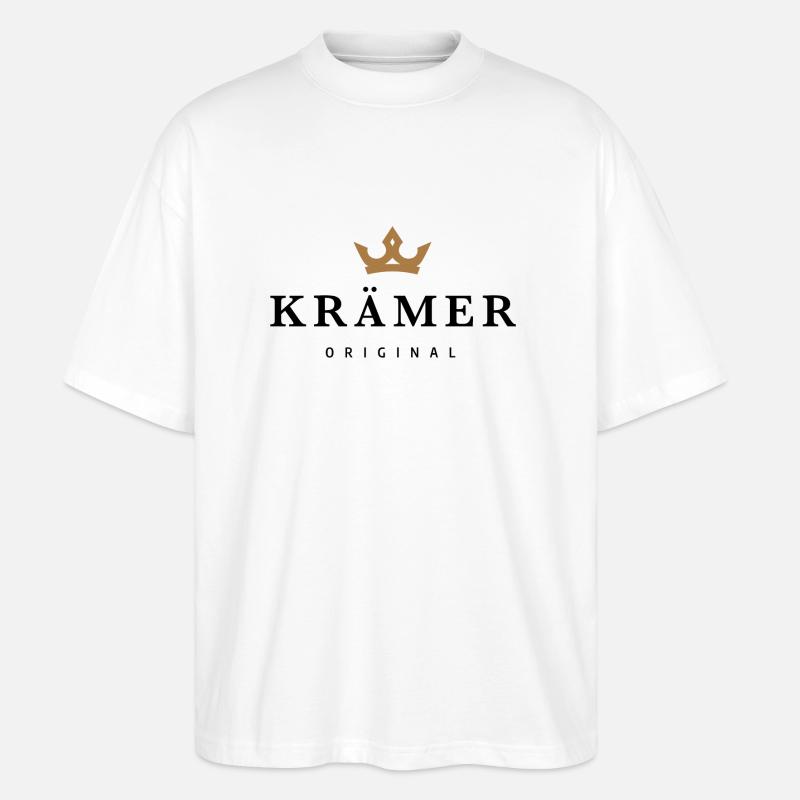Krämer - Stanley/Stella Oversized Unisex Bio T-Shirt Blaster 2.0 - Weiß