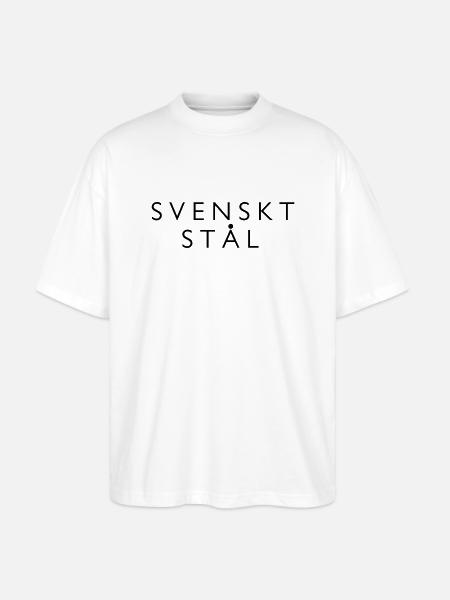 Schwedischer Stahl - Stanley/Stella Oversized Unisex Bio T-Shirt Blaster 2.0 - Weiß
