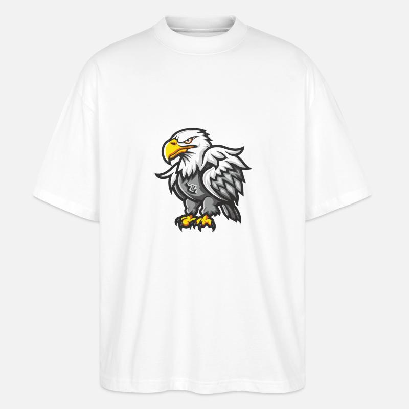 aigle - T-shirt bio Blaster 2.0 coupe oversize Stanley/Stella Unisexe - blanc