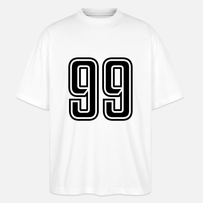 99 - Stanley/Stella Oversized Unisex Bio T-Shirt Blaster 2.0 - Weiß