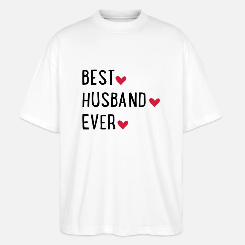 Ehemann - Stanley/Stella Oversized Unisex Bio T-Shirt Blaster 2.0 - Weiß