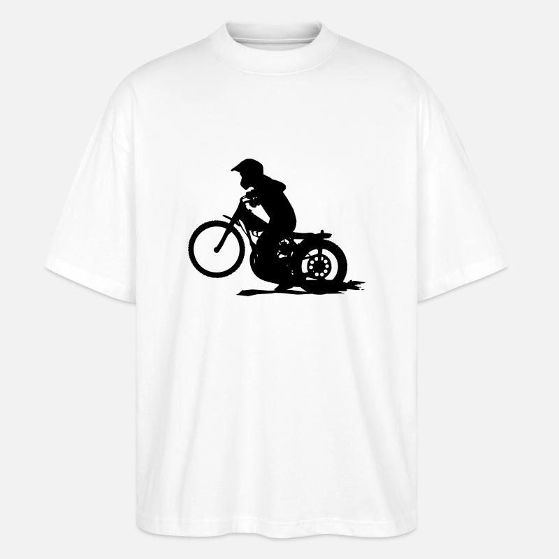 Speedway - Stanley/Stella Oversized Unisex Bio T-Shirt Blaster 2.0 - Weiß