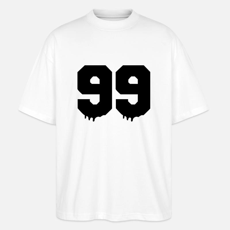99 - Stanley/Stella Oversized Unisex Bio T-Shirt Blaster 2.0 - Weiß