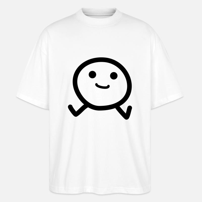 Mann - Stanley/Stella Oversized Unisex Bio T-Shirt Blaster 2.0 - Weiß