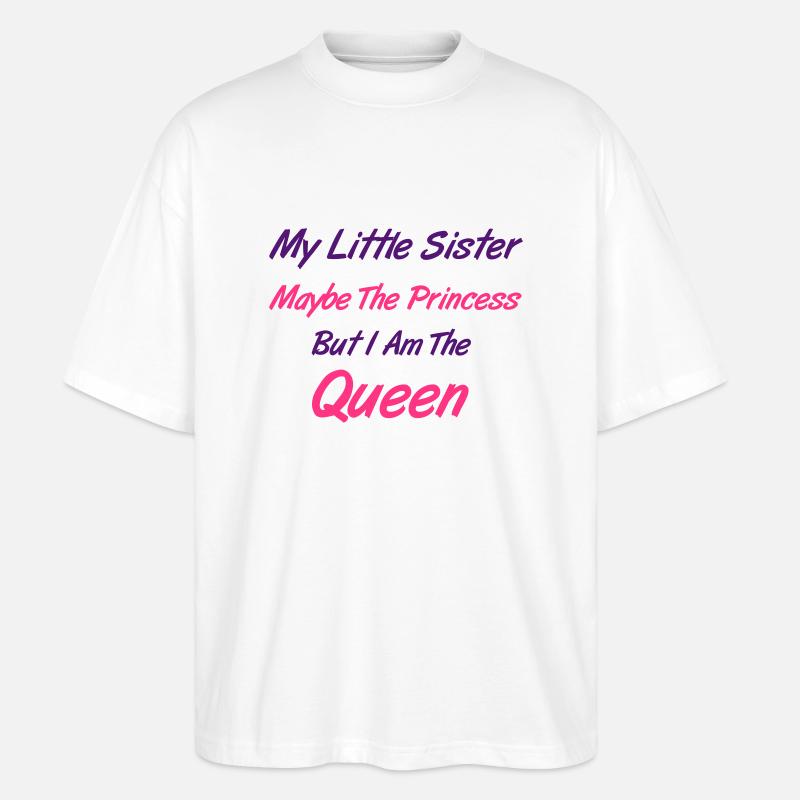 Queen - Stanley/Stella Oversized Unisex Bio T-Shirt Blaster 2.0 - Weiß
