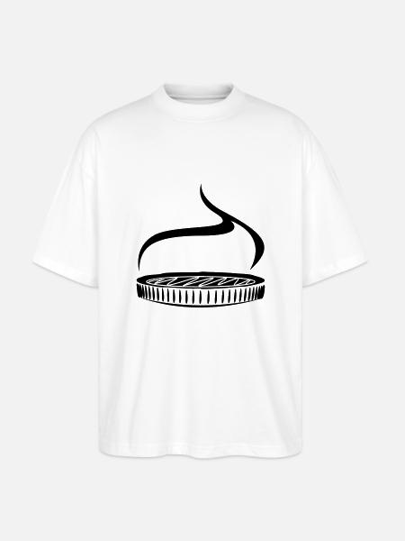 tarte - T-shirt bio Blaster 2.0 coupe oversize Stanley/Stella Unisexe - blanc