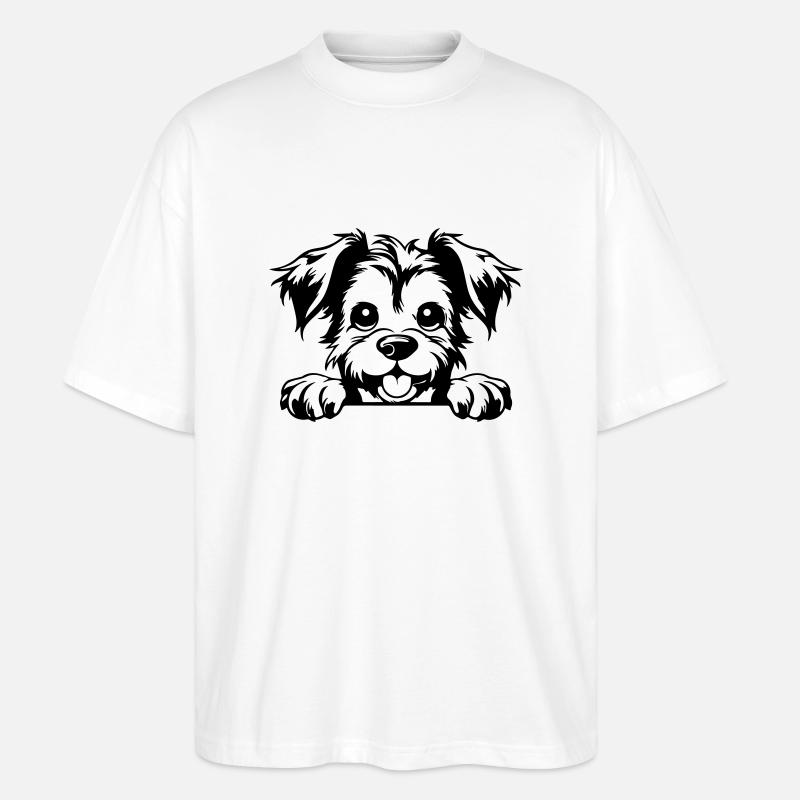 Terrier - T-shirt bio Blaster 2.0 coupe oversize Stanley/Stella Unisexe - blanc