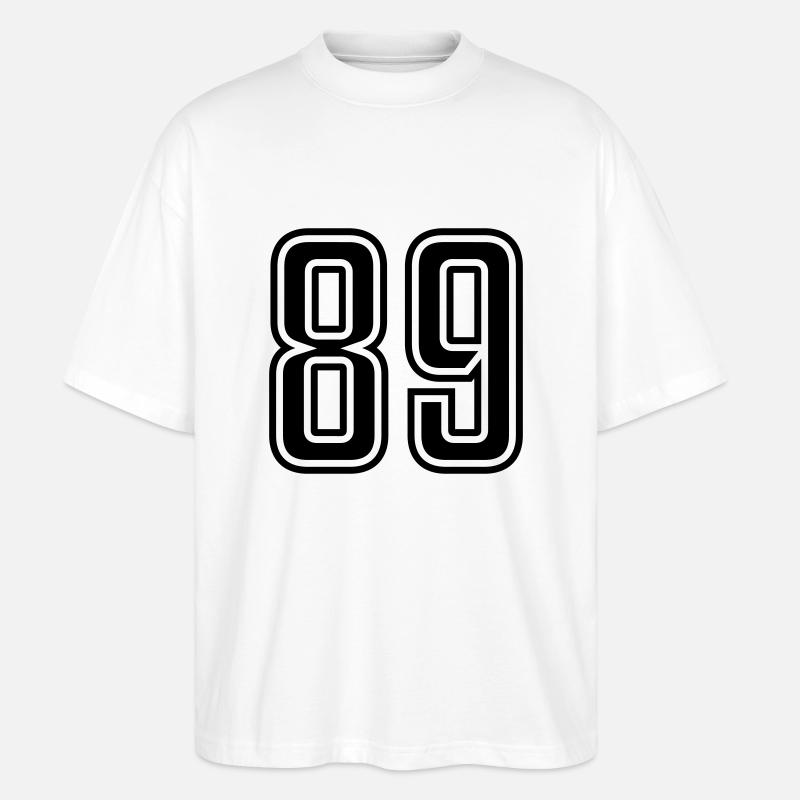 89 - Stanley/Stella Oversized Unisex Bio T-Shirt Blaster 2.0 - Weiß