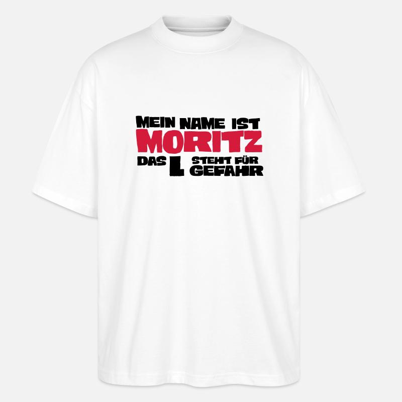 Moritz - T-shirt bio Blaster 2.0 coupe oversize Stanley/Stella Unisexe - blanc