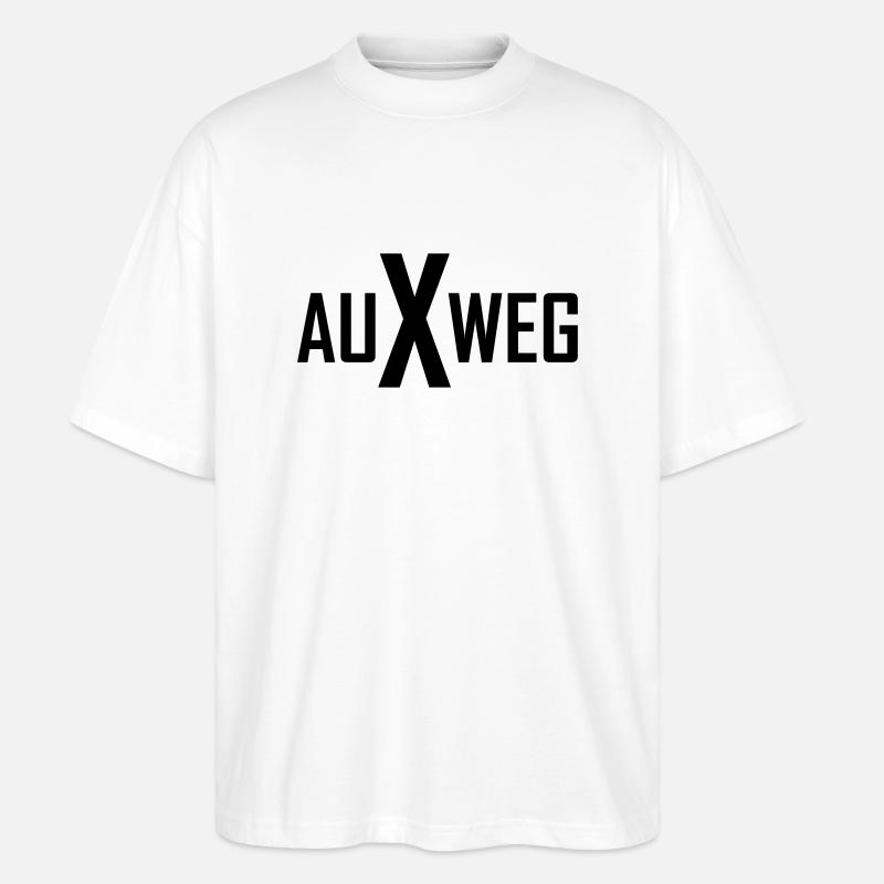Tontechniker Auxweg - Stanley/Stella Oversized Unisex Bio T-Shirt Blaster 2.0 - Weiß