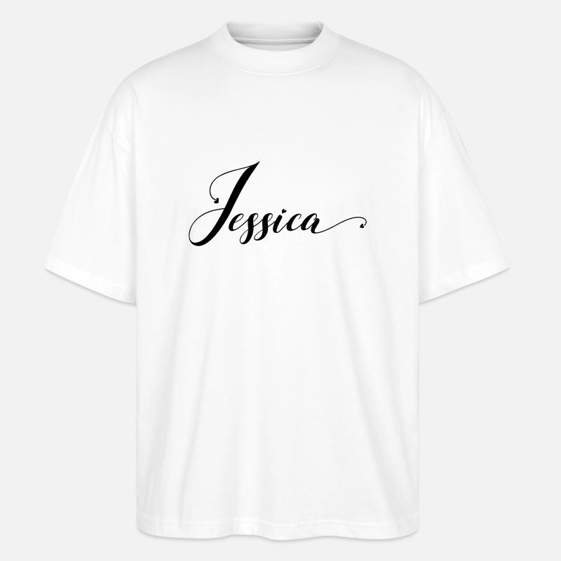 (jessica) - Stanley/Stella Oversized Unisex Bio T-Shirt Blaster 2.0 - Weiß