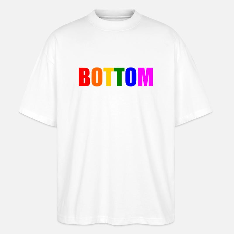Bottom - Stanley/Stella Oversized Unisex Bio T-Shirt Blaster 2.0 - Weiß