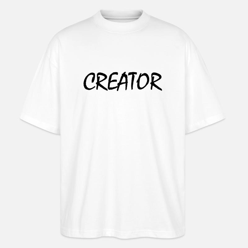 Creator - Stanley/Stella Oversized Unisex Bio T-Shirt Blaster 2.0 - Weiß