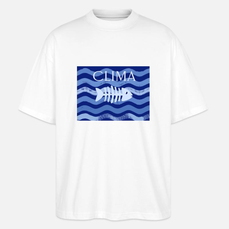 Clima - Stanley/Stella Oversized Unisex Bio T-Shirt Blaster 2.0 - Weiß