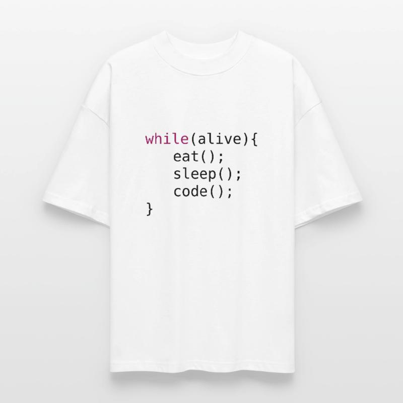 Code source drôle T-shirt bio Blaster 2.0 coupe oversize Stanley/Stella Unisexe