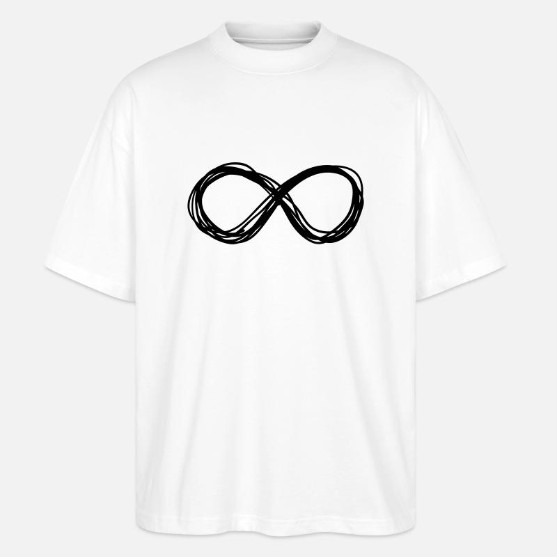 Interminable - T-shirt bio Blaster 2.0 coupe oversize Stanley/Stella Unisexe - blanc