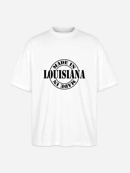 made in louisiana m1k2 - Stanley/Stella Oversized Unisex Organic T-shirt Blaster 2.0 - white