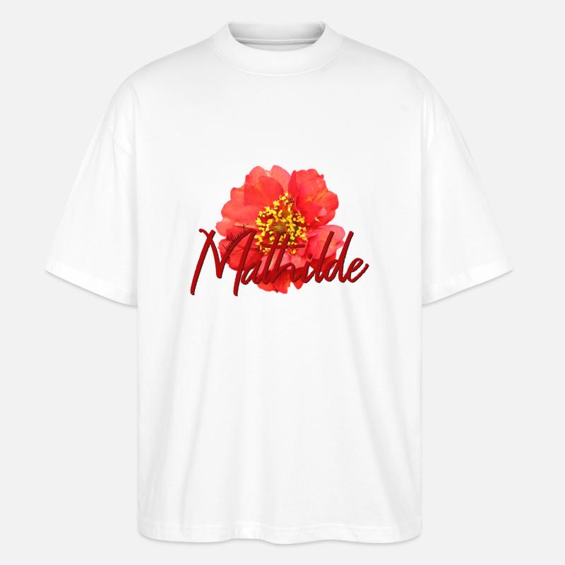 Mathilde - T-shirt bio Blaster 2.0 coupe oversize Stanley/Stella Unisexe - blanc