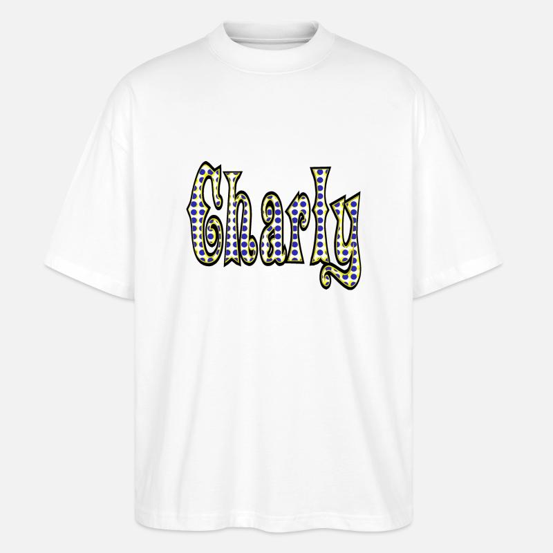 charly2 - Stanley/Stella Oversized Unisex Bio T-Shirt Blaster 2.0 - Weiß