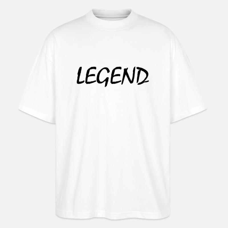 Legend - Stanley/Stella Oversized Unisex Bio T-Shirt Blaster 2.0 - Weiß