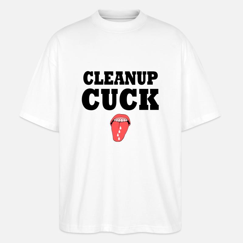 Cuckold - Stanley/Stella Oversized Unisex Bio T-Shirt Blaster 2.0 - Weiß