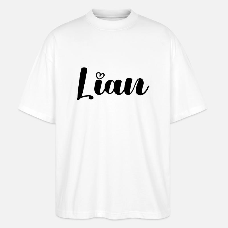 Lian - Ekologisk Oversized T-shirt Unisex Stanley/Stella Blaster 2.0 - vit