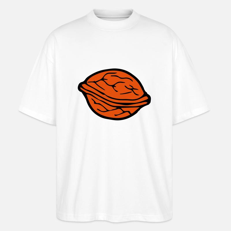 walnut - Stanley/Stella Oversized Unisex Bio T-Shirt Blaster 2.0 - Weiß