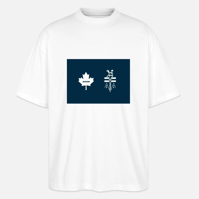 Yukon - Stanley/Stella Oversized Unisex Bio T-Shirt Blaster 2.0 - Weiß