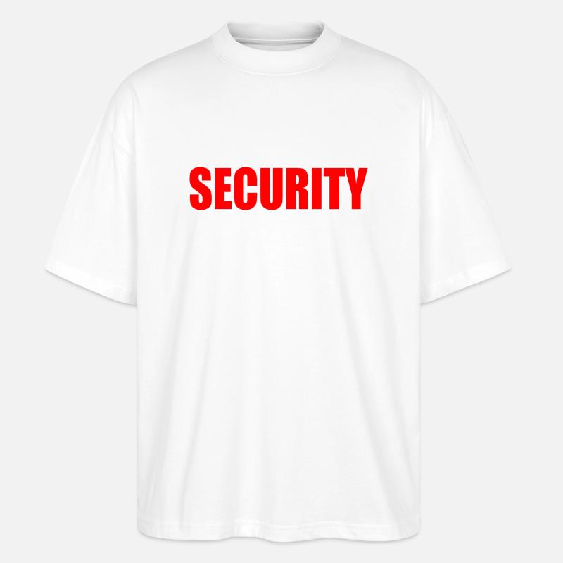 Security - Stanley/Stella Oversized Unisex Bio T-Shirt Blaster 2.0 - Weiß
