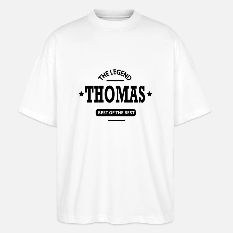 thomas - Stanley/Stella Oversized Unisex Bio T-Shirt Blaster 2.0 - Weiß
