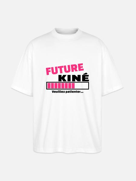 future kiné - T-shirt bio Blaster 2.0 coupe oversize Stanley/Stella Unisexe - blanc