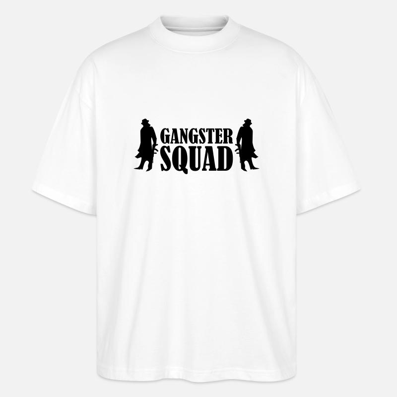 Gangster Squad 2 - Stanley/Stella Oversized Unisex Bio T-Shirt Blaster 2.0 - Weiß