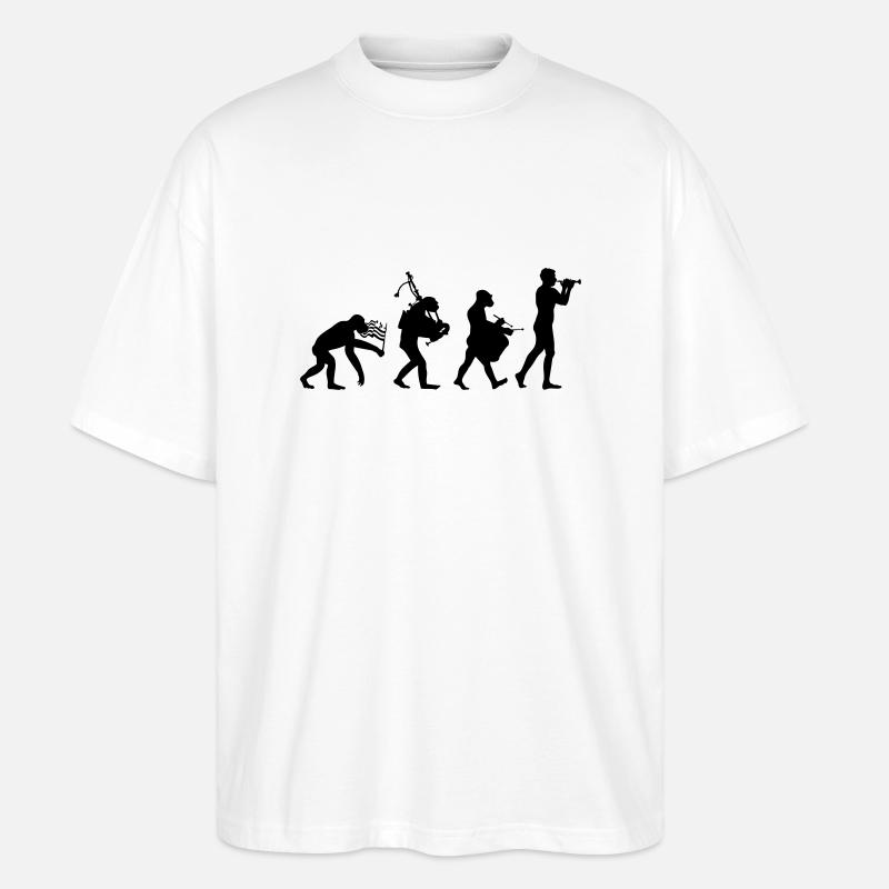 Bombarde - T-shirt bio Blaster 2.0 coupe oversize Stanley/Stella Unisexe - blanc