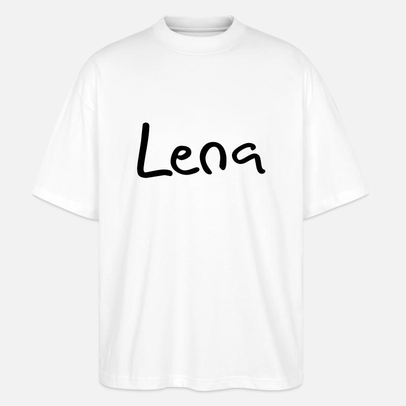 lena - Stanley/Stella Oversized Unisex Bio T-Shirt Blaster 2.0 - Weiß
