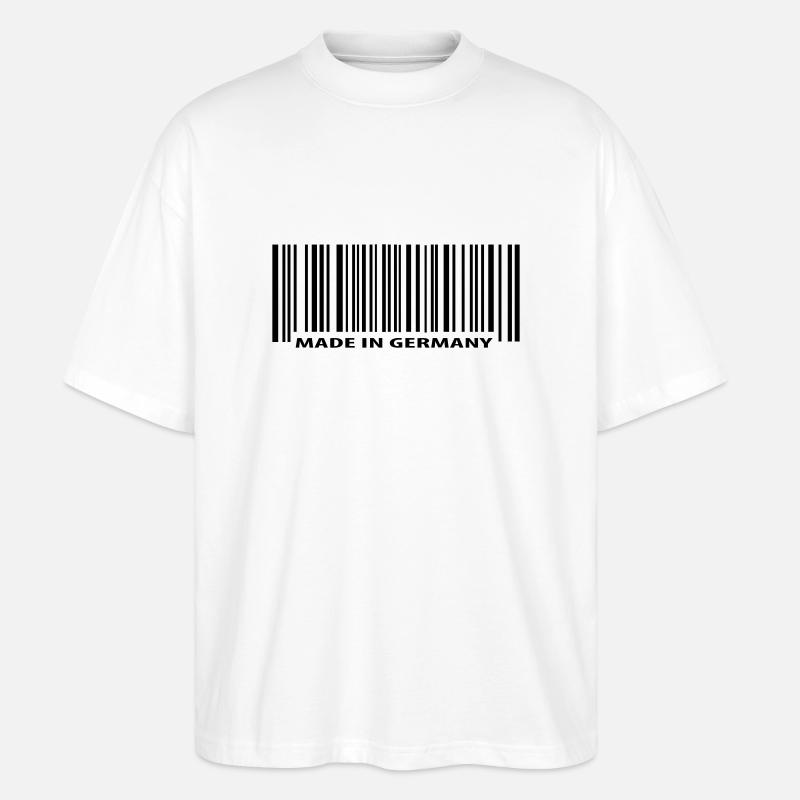 Made in Germany - Stanley/Stella Oversized Unisex Bio T-Shirt Blaster 2.0 - Weiß