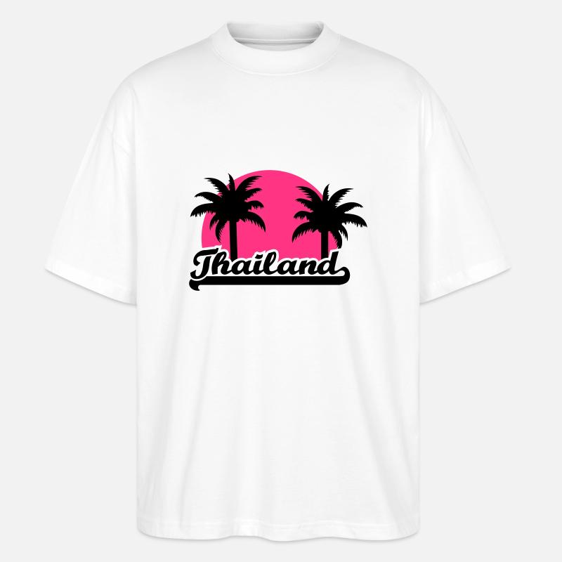 Thailand - Stanley/Stella Oversized Unisex Bio T-Shirt Blaster 2.0 - Weiß