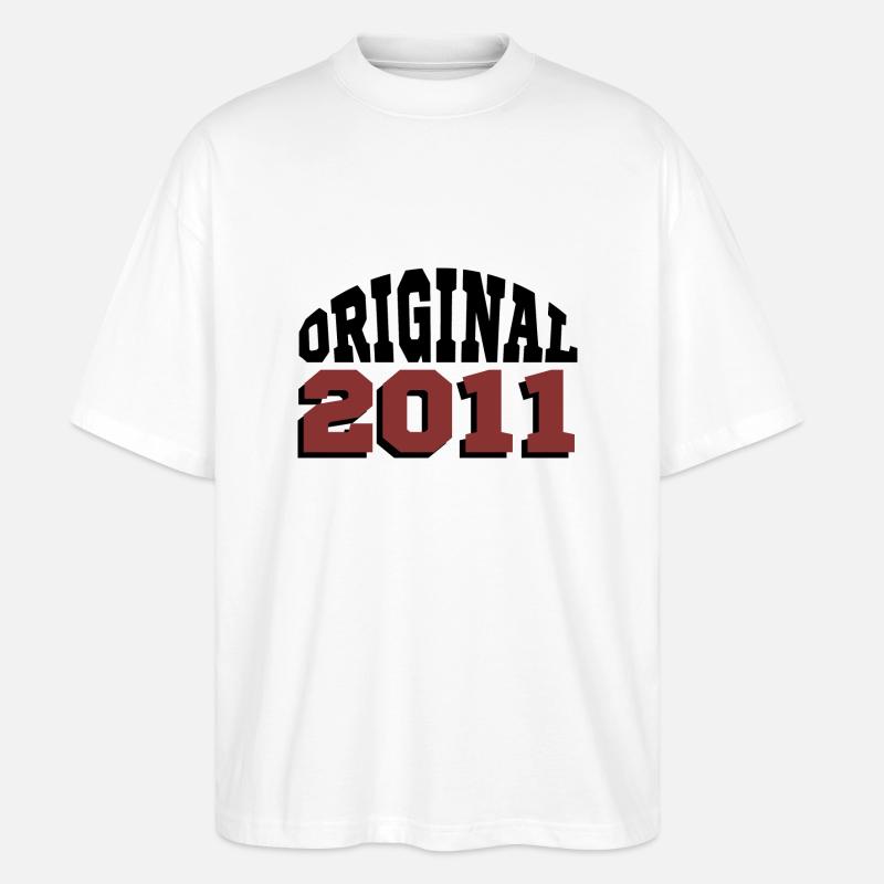 Original 2011 - T-shirt bio Blaster 2.0 coupe oversize Stanley/Stella Unisexe - blanc