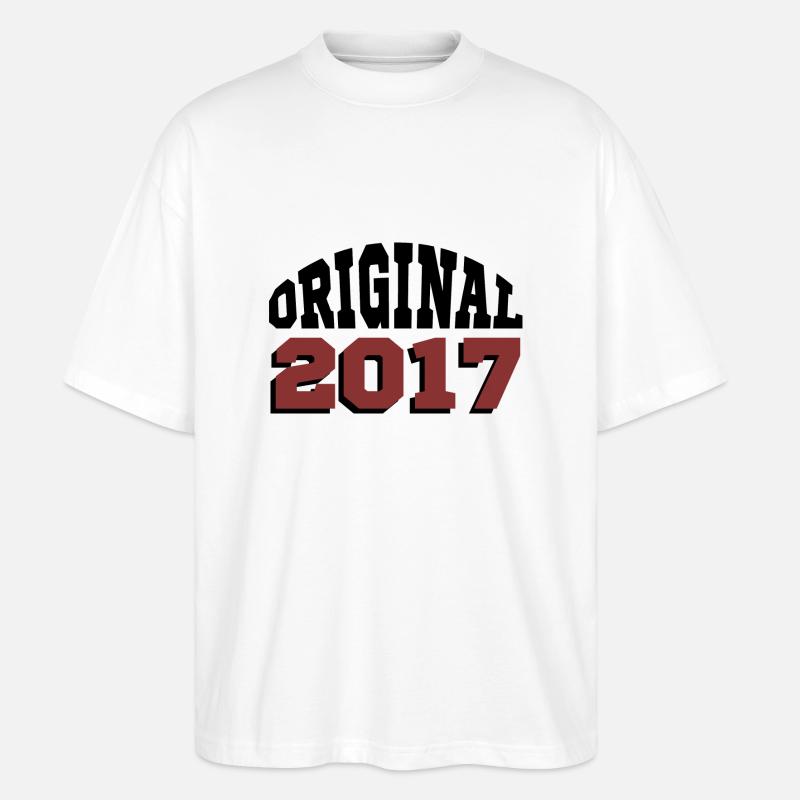 Original 2017 - T-shirt bio Blaster 2.0 coupe oversize Stanley/Stella Unisexe - blanc