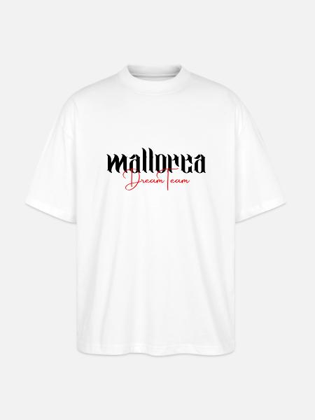 Mallorca Dream Team - Stanley/Stella Oversized Unisex Organic T-shirt Blaster 2.0 - white