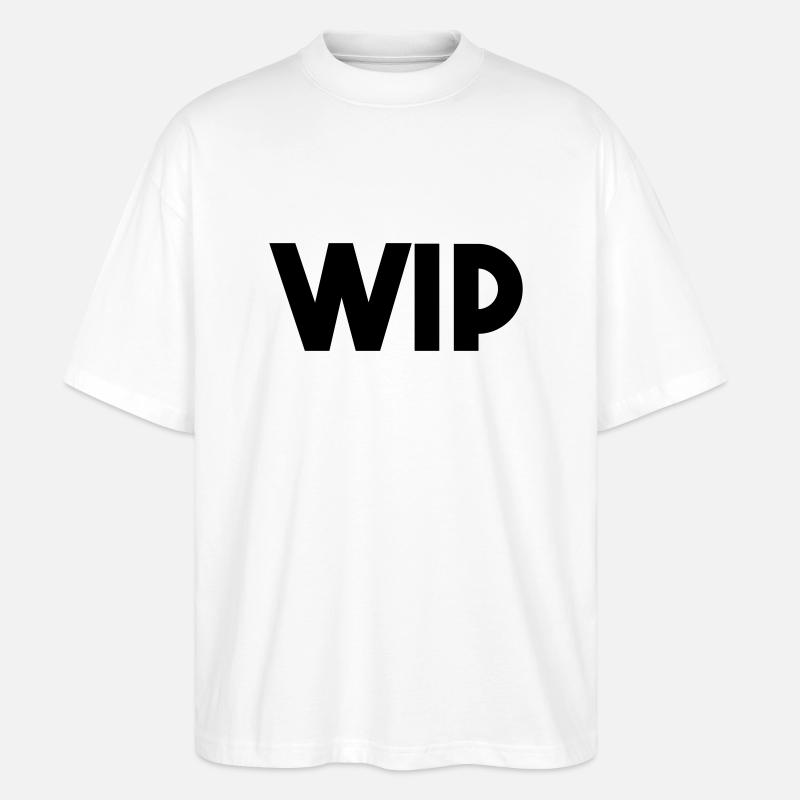 WIP - Stanley/Stella Oversized Unisex Bio T-Shirt Blaster 2.0 - Weiß