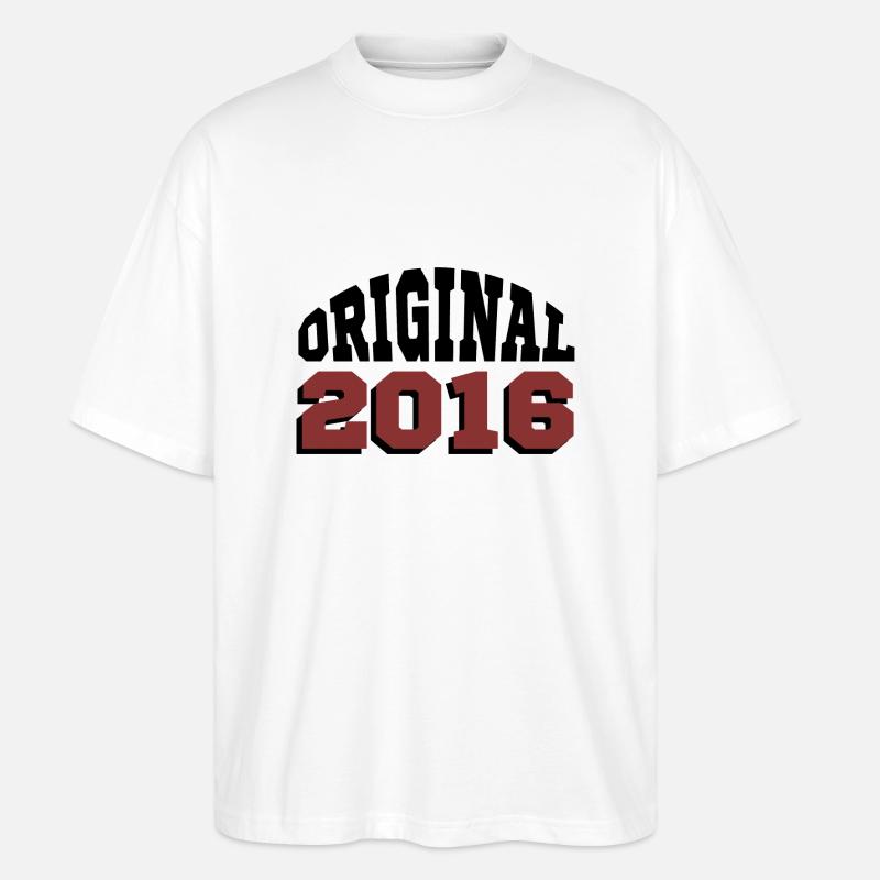 Ursprünglich: 2016 - Stanley/Stella Oversized Unisex Bio T-Shirt Blaster 2.0 - Weiß